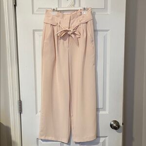 Women's High-Waisted Tie-Front Pants